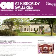 Kirkcaldy Galleries website