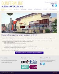 Dunfermline Museum and Gallery website