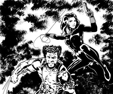 Wolverine / Black Widow Commission
